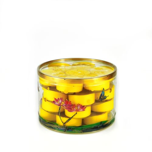 添發酥油梅花粒28粒酥油燈酥油粒香薰味植物酥油燭無煙蠟燭